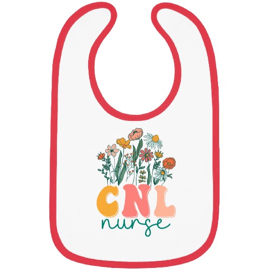 Groovy Wildflower Clinical nurses Leader Tees Bibs