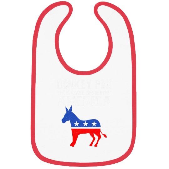 Donkey Pox The Disease Destroying America Funny antis Biden 223 Bibs