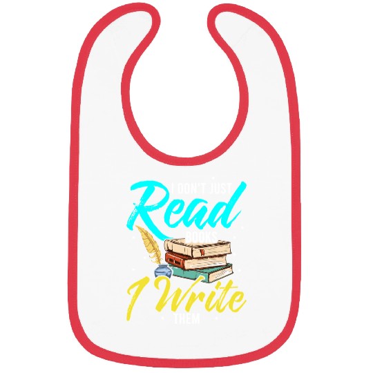 Reading Book Author Book Writer Literature Bookworm Writing 112 Reader Bibs