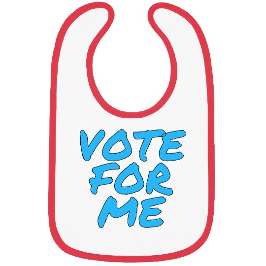 Vote For Me Election Day Student Council Apparel 3 Bibs