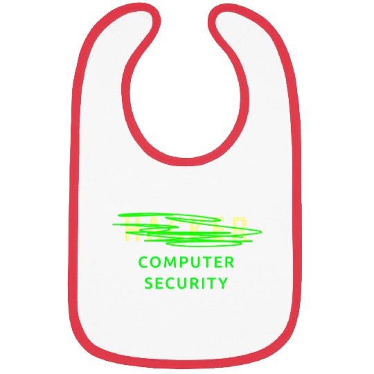 Computer Security Funny Programmer Hackathon Costume Bibs