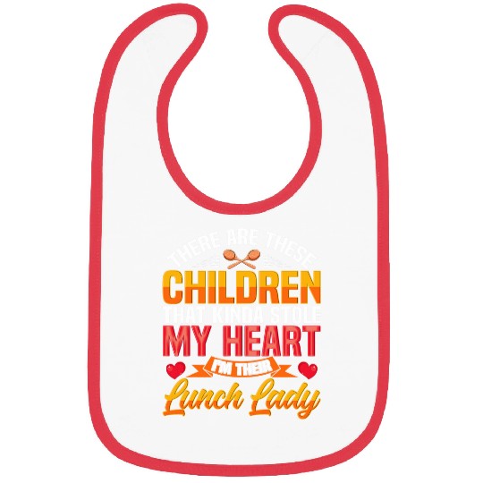 Cafeteria Worker Teacher Appreciation School Lunch Lady Bibs