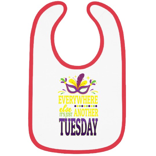 Fat Tuesday Mardi Gras New Orleans Gifts Bibs