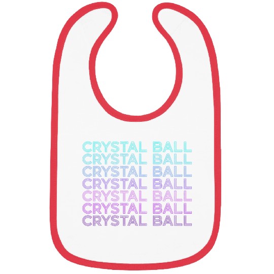 Crystal Ball Fortune Teller Retro Bibs