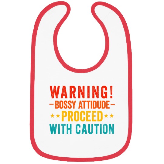 Im Not Bossy Funny Cool Boss Manager Supervisor Saying Bibs