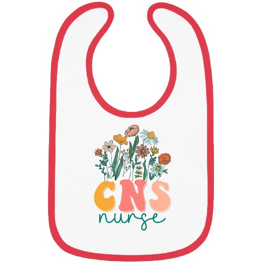 Groovy Wildflower Clinical nurses Supervisor Tees Bibs