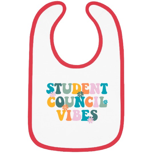 Groovy Student Council Vibes School Student Council 2 Bibs