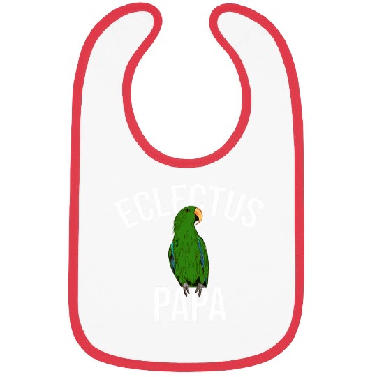 Eclectus Papa Parrot Bird Macaw Bibs
