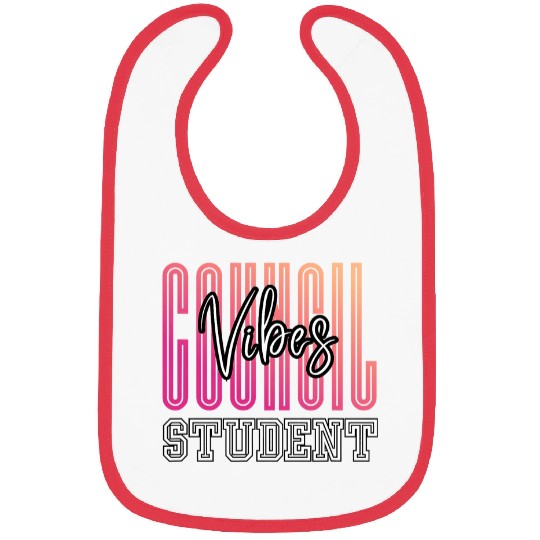 Student Council Vibes World Student Day School Council Vibe Bibs