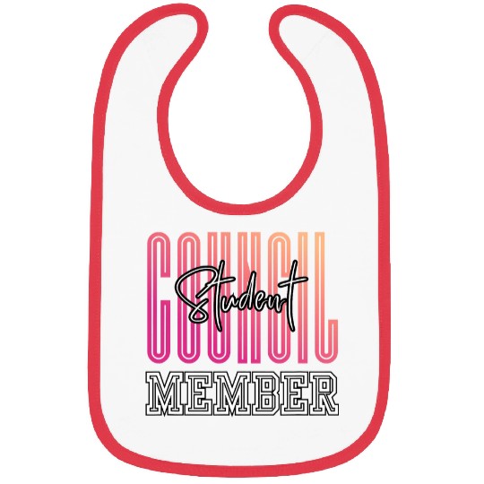 Student Council Member World Student Day School Council Vibe 1 Bibs