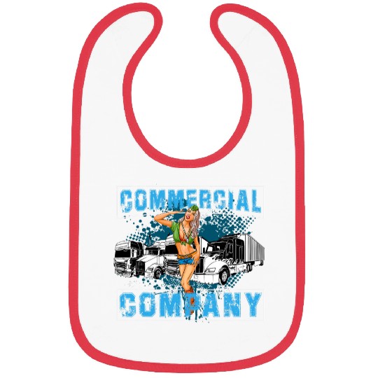 Commercial Company CB Talk Trucker Design Bibs