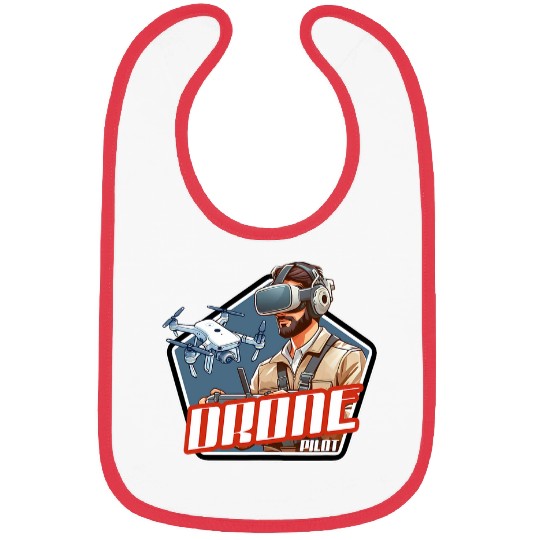 Aerial Virtuoso Graphic Artwork Drone Pilot Bibs