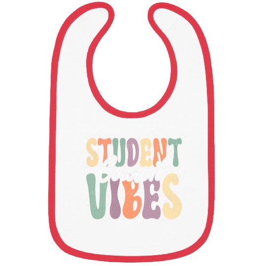 Student Council Vibes Groovy School Student Council Bibs