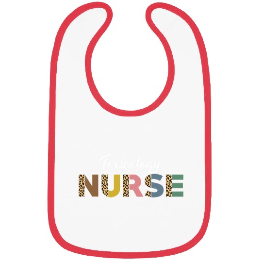 Toxicology nurses Leopard Pattern Apparel Poison Control Bibs