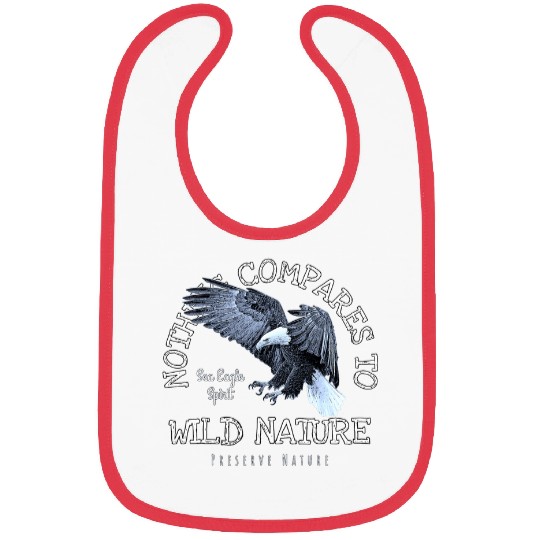 Bald Eagle 2Nothing Compares To Wild Nature 2WhiteBlue Bibs