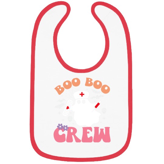Boo Boo Crew quote nurses cool Halloween nurses Costume Bibs