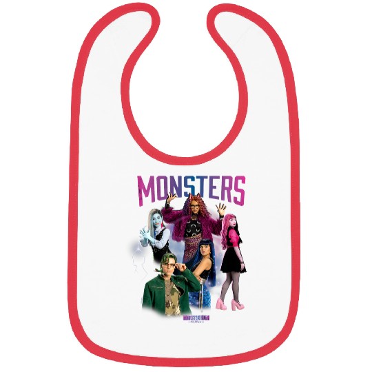 Kids Monster High STUDENT Monsters Group Bibs