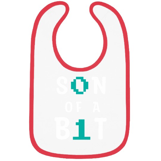 Son Of A Bit Computer Science Binary Code IT Tech Programmer 1 Bibs