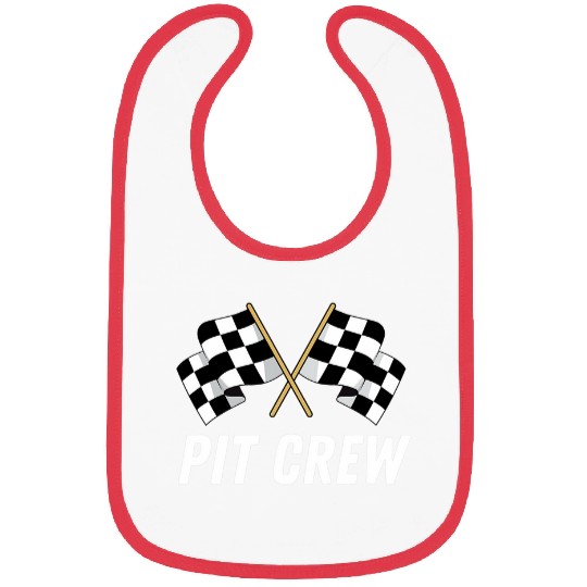 Funny Race Track Pit Crew Racing Mechanic Car Parties 21 Bibs