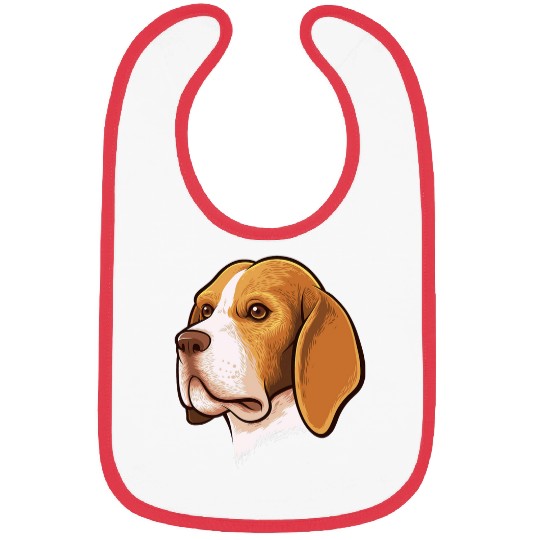 Beagle Dog Lover Fur Parent Baby Bibs