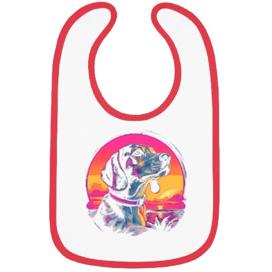 Beagle Dog vintages Style 3 Bibs