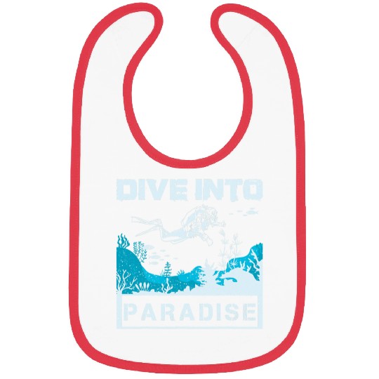Dive into Paradise Bibs
