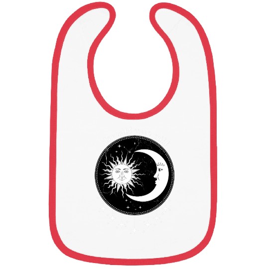 Boho Sun and Moon Astrology Indie Vintage Bibs