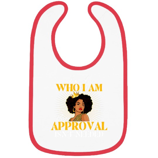 I Am Who I Am MLK Day Black History African Roots Bibs