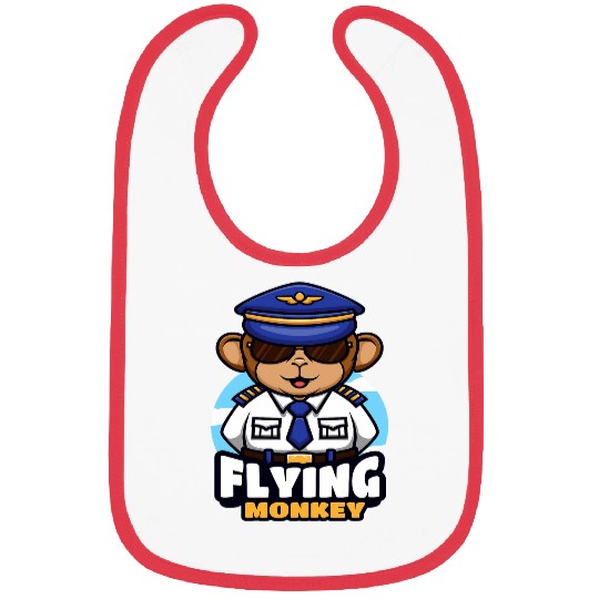 Flying Monkey Pilot Bibs