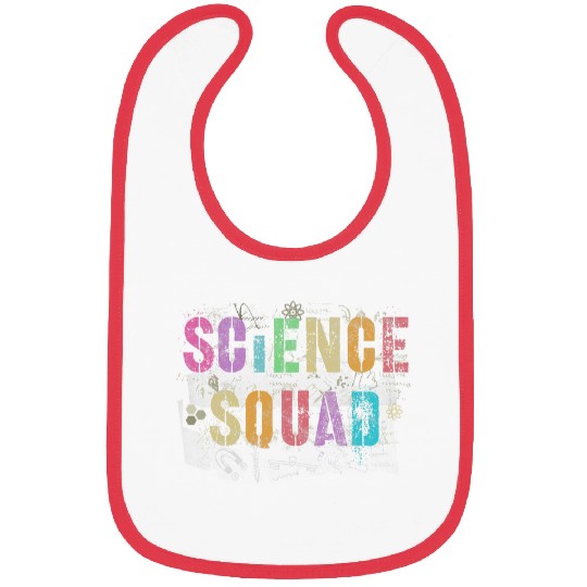 vintages SCIENCE SQUAD Teacher Student Crew Technology Team Bibs
