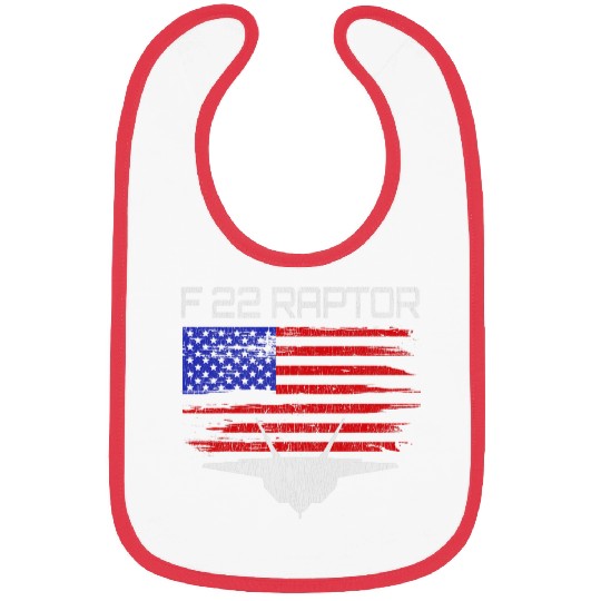 F22 Raptor American Flag Pilot Bibs