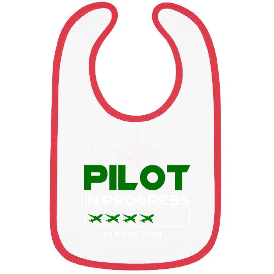 Pilot In Progress Flight Learning Future Pilot Bibs