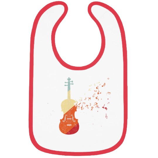 Cello Violin Music Instrument 2Violinist Bibs