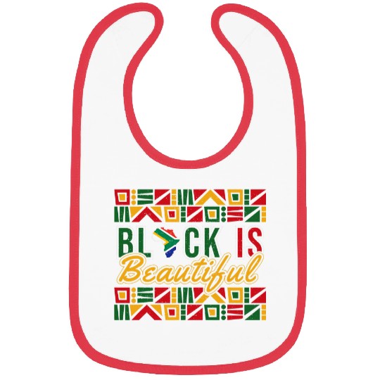 Black is Beautiful and Im the Proof Black History Bibs