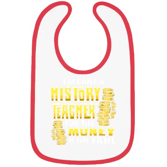 History Teacher Dress for a History Buff 1 Bibs