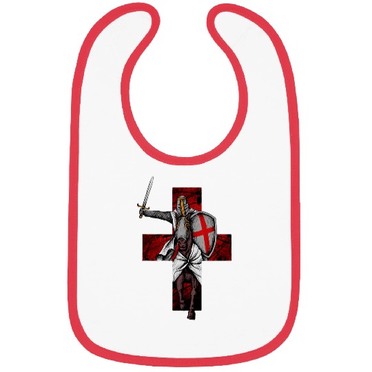 History Knights Templar Templar Cross Gift Bibs