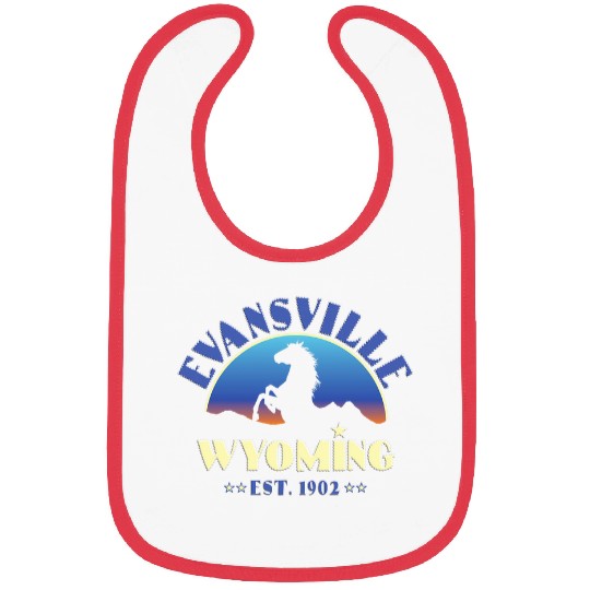 Horse Lover Evansville Wyoming WY Wild Horse Bibs