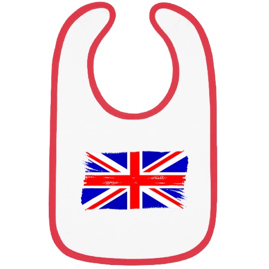 Great Britain vintages Brush Style British Flag Union Jack Bibs