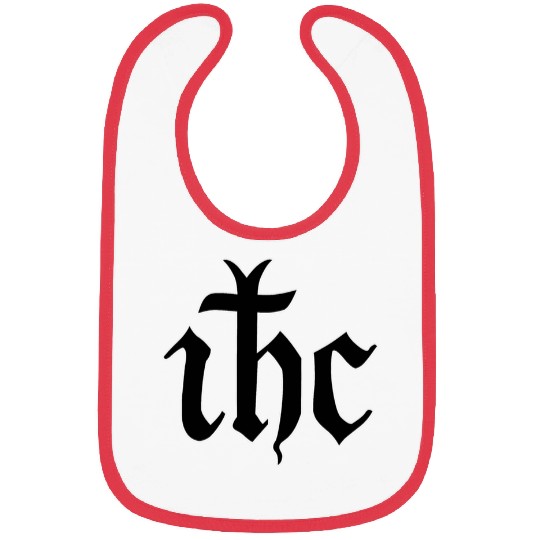 I H C Representing Jesus Monogram Bibs