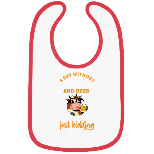 Cow Lover Beer Cow Bibs