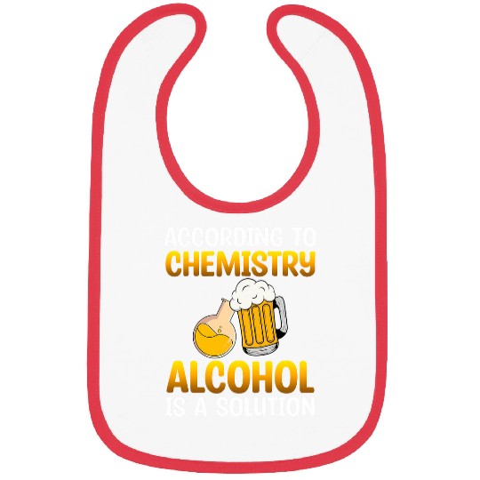 Chemistry Alcohol Solution Science Teacher Student Graphic Bibs
