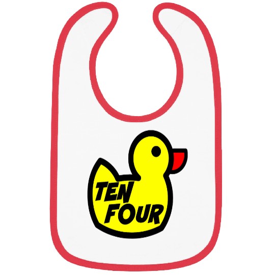 Big Ten Four Rubber Duck Convoy Trucker gift Bibs