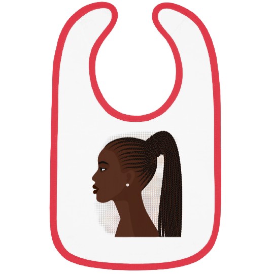 Black Women Melanin Girl International Women Day Girls Power Bibs