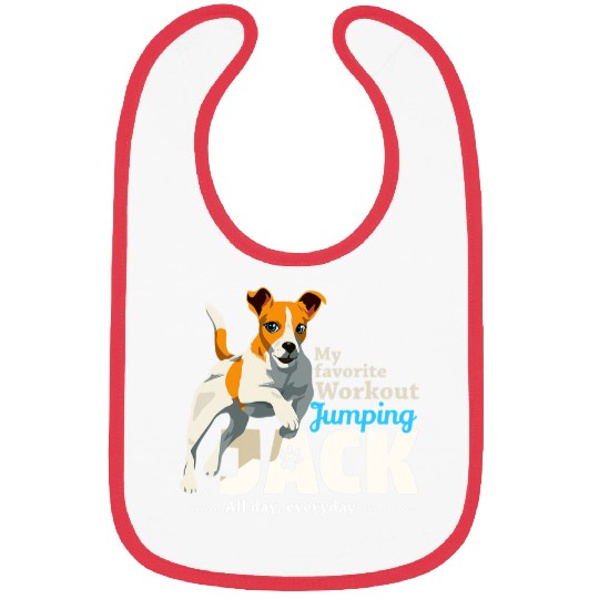 Jack Russell Pet Dog Gift For A Dog Owner Bibs
