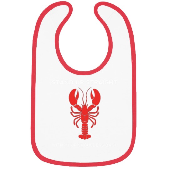 Dr Professor Peterson  Upright Lobster Bibs