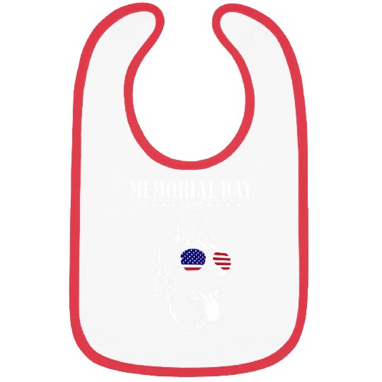 German Shepherd Pet Memorial Day Bibs