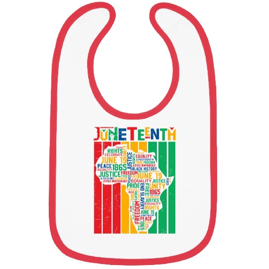Juneteenth African American Freedom Black History June 19 15 Bibs