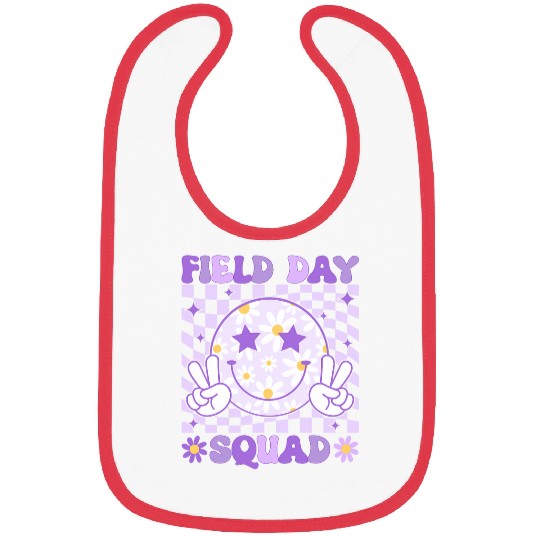 Field Day Teacher Boys Girls Kids Student Field Day Flower Bibs