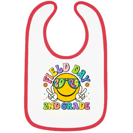 Field Day 2024 2nd Second Grade Field Trip Teacher Student Bibs