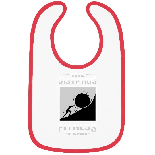 Sisyphus Philosophy Design for a Philosophy Student Bibs